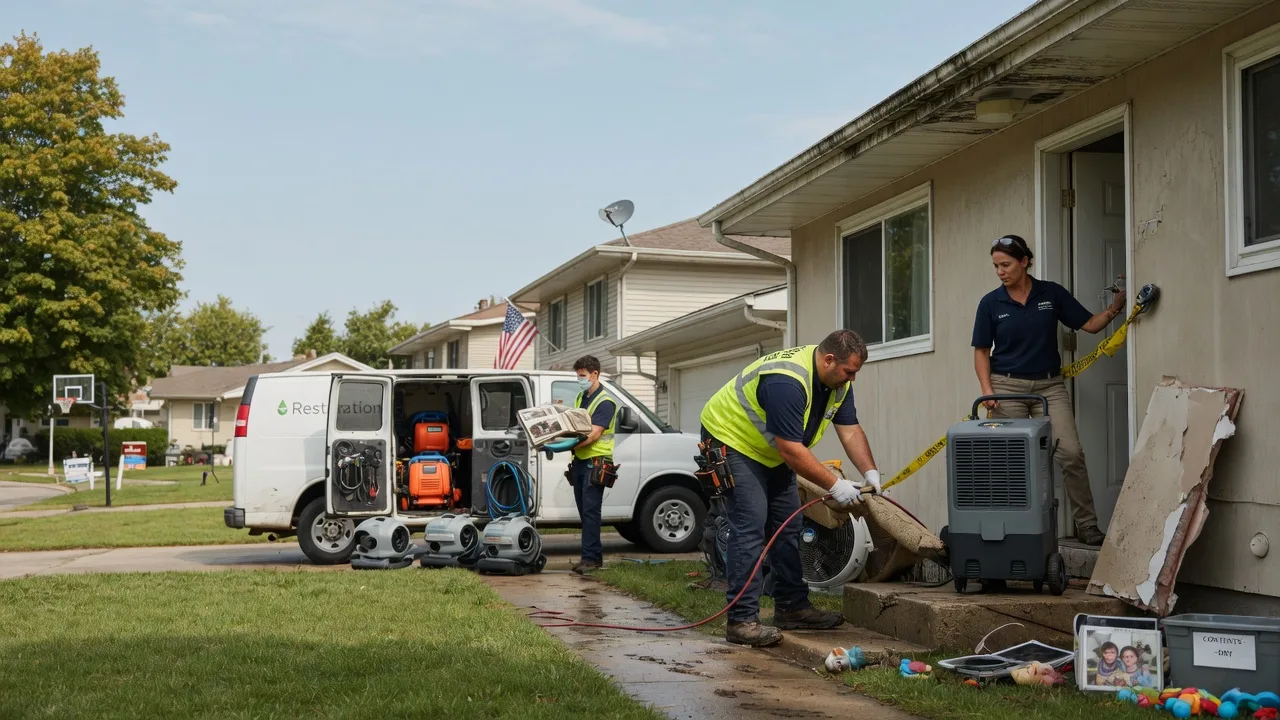 Water Damage Restoration in Trinity, NC near me